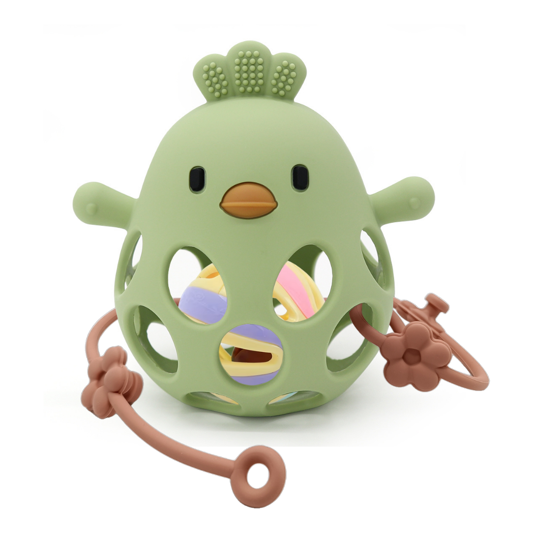 Pollito Sonajero Mordedor